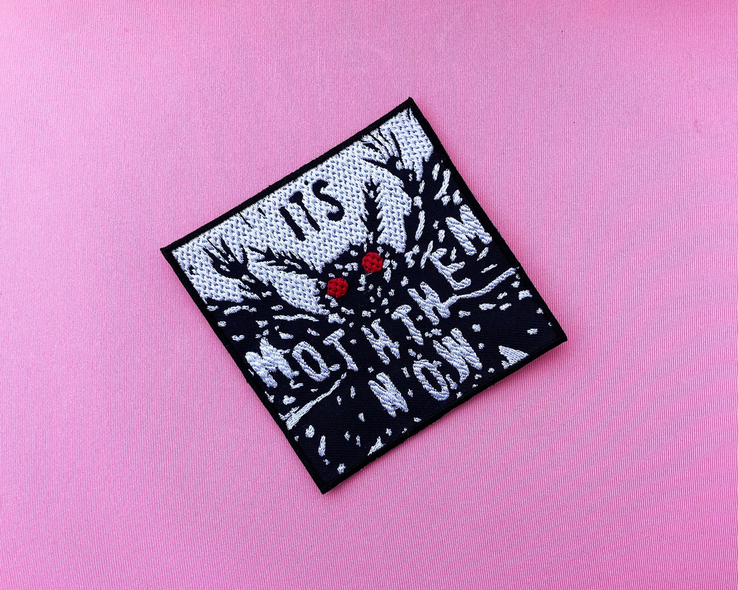 Moththem Patch  • Mothman Patch • Crypitid Patch • Iron On Patch • Queer Owned Business